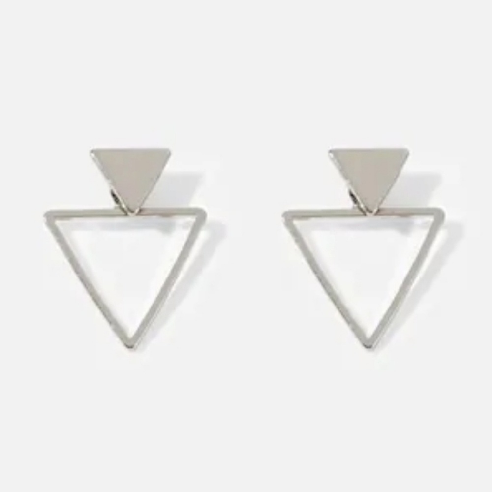 Small Triangle Stud earrings
